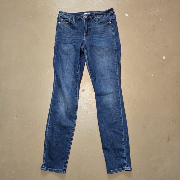 Athleta Mid Rise Skulptek Dark Wash Skinny Fit‎ Stretch Jeans Women's Size 4 - Picture 3 of 7